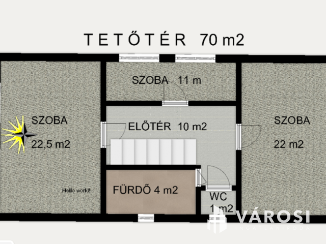 Vásárhelyen, Újvároson 6 szobás családiház ajánlat.