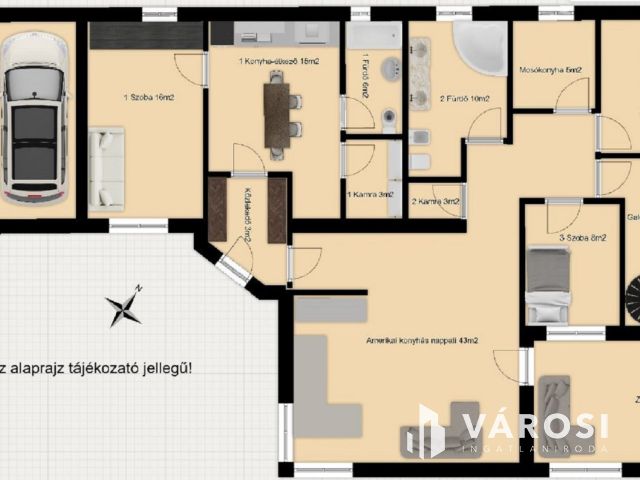 Igényes, felújított ház két lakrésszel Győrszentivánon