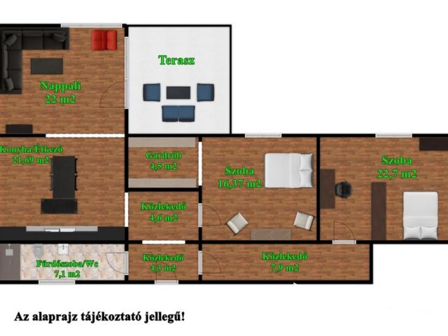 Modern,idilli tanya Kondoros határában
