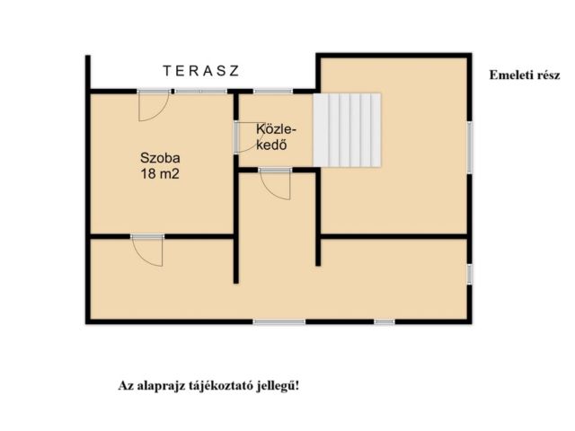 Családi ház nagy telekkel.
