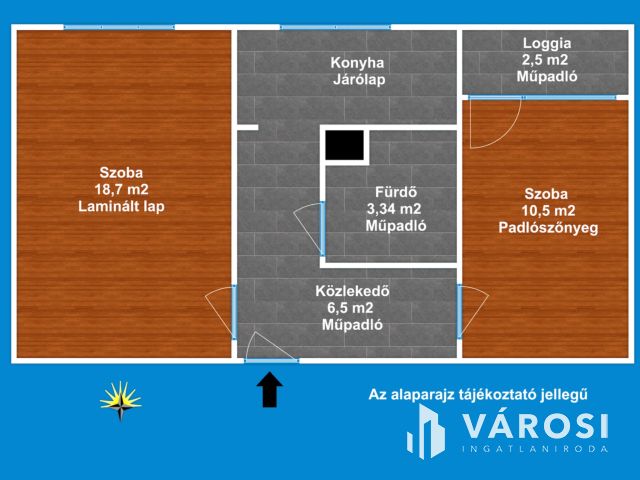 Kis lakás közvetlen a vértó mellett